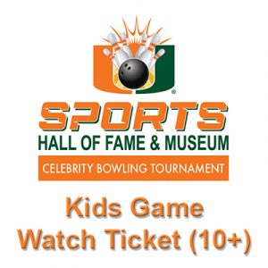 Child Game Watch Ticket - Over 10